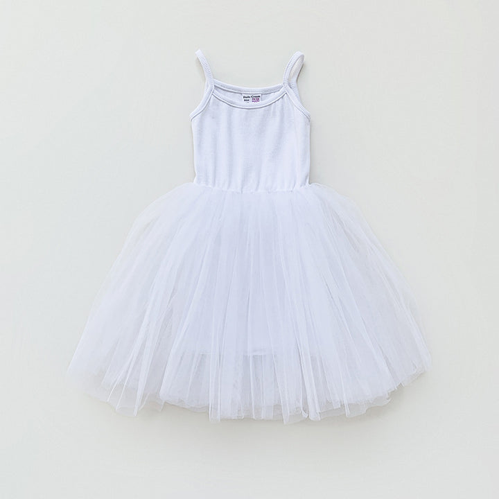 Mädchen Tüll Skater Tanzkleid Drune