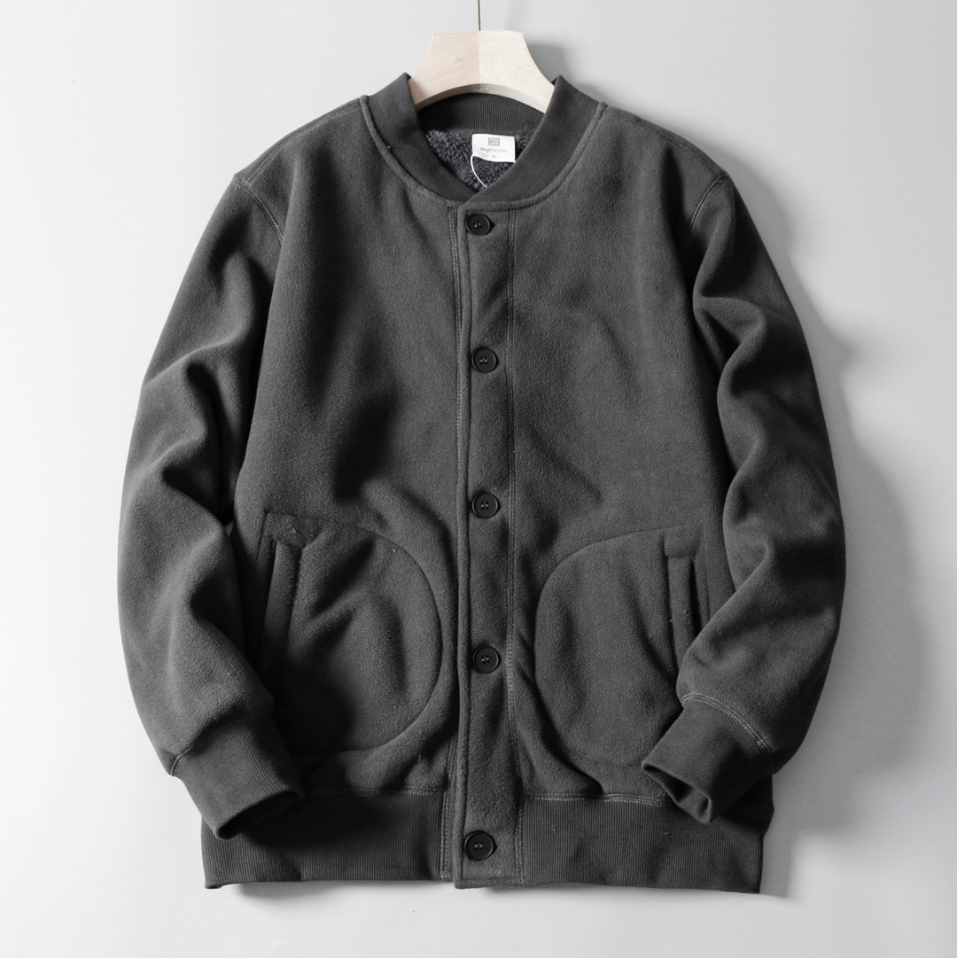 Damen bequeme Fleecejacke mit seitlichen Taschen Drune