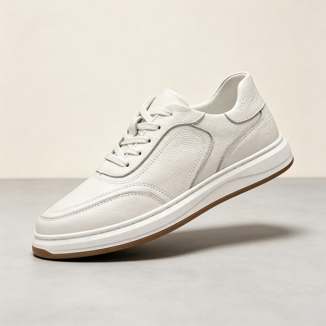Herren Komfortable Leder Sneakers Drune