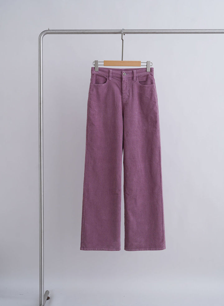 Damen Bequeme und weite Cordhose Drune
