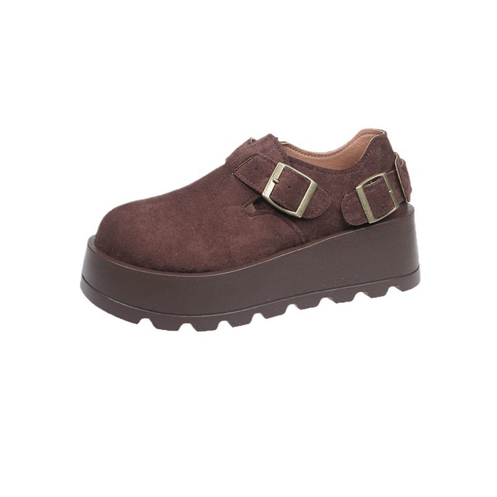 Damen Clogs mit modischem Schnallen-Design und gepolsterter Sohle Drune