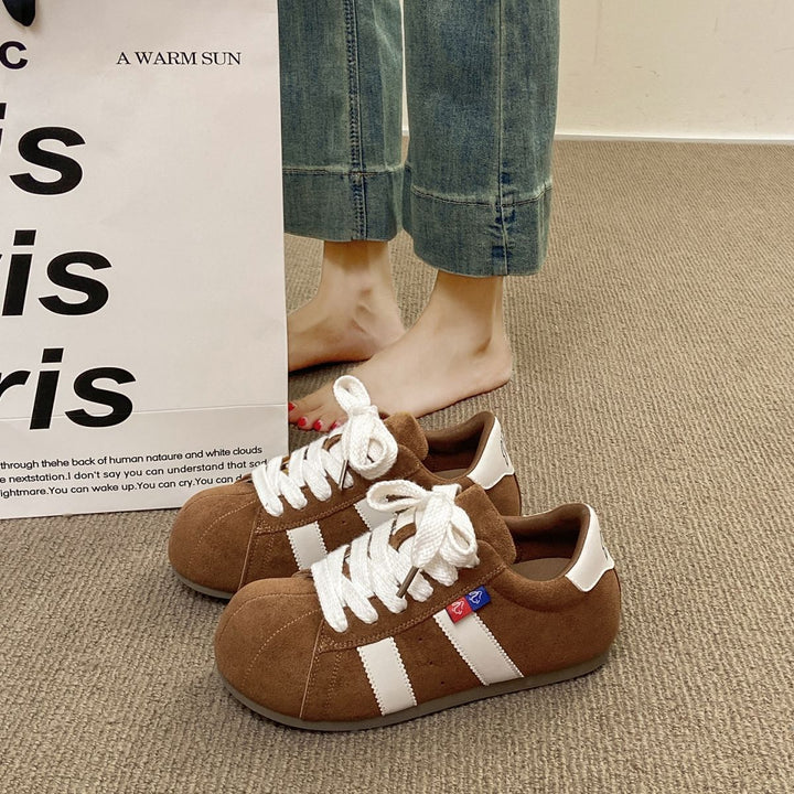 Damen Sportliche Sneakers mit weich gepolsterter Sohle und robustem Obermaterial Drune