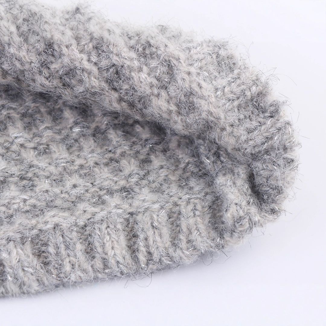 Damen Strickjacke mit doppelter Knopfleiste und hoher Kragen Drune