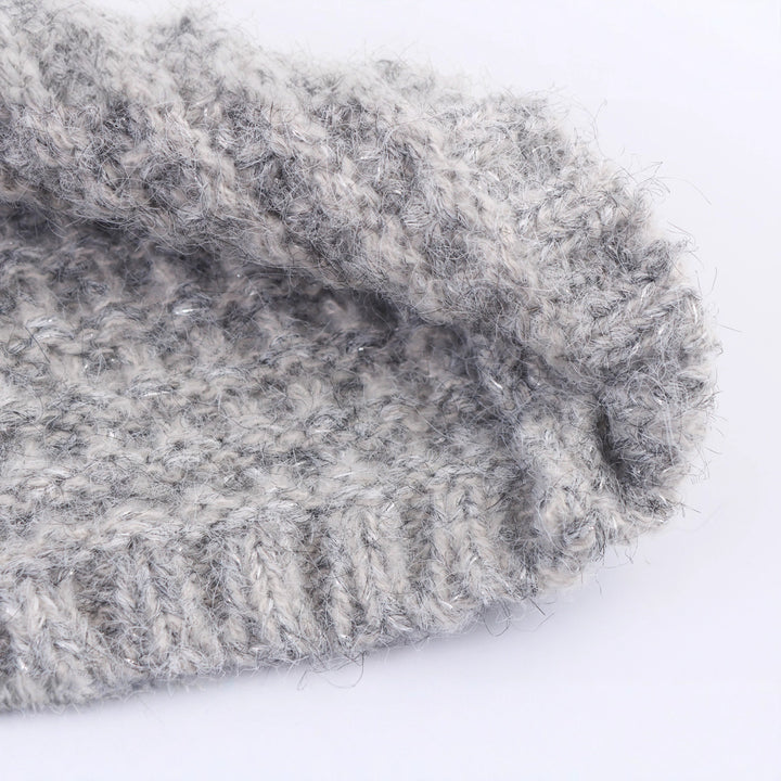 Damen Strickjacke mit doppelter Knopfleiste und hoher Kragen Drune