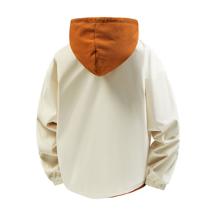 Herren Sportliche Übergangsjacke mit Kapuze Drune