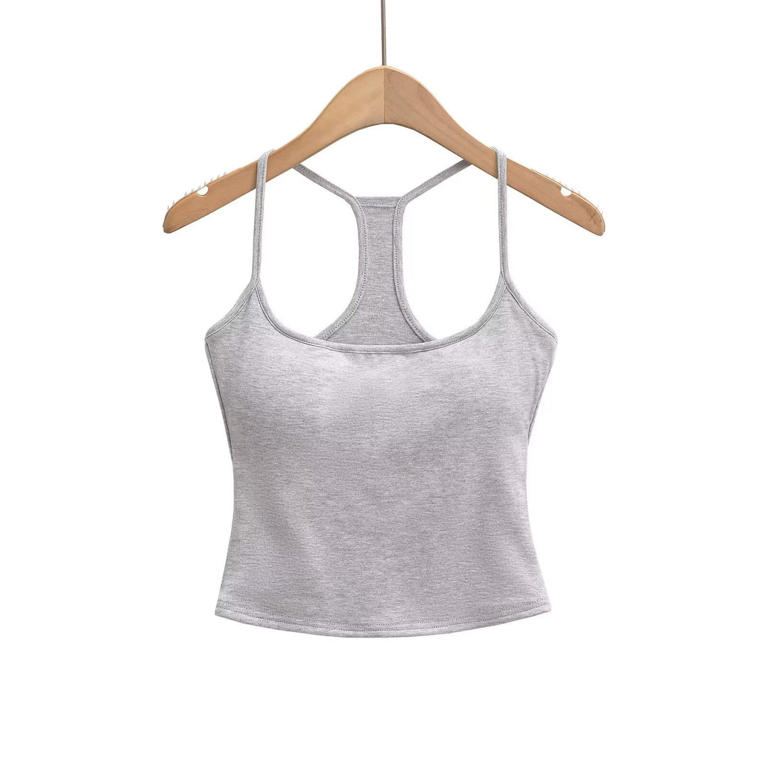 Damen Sportliches Trägershirt mit atmungsaktivem Material und deportivo Design Drune