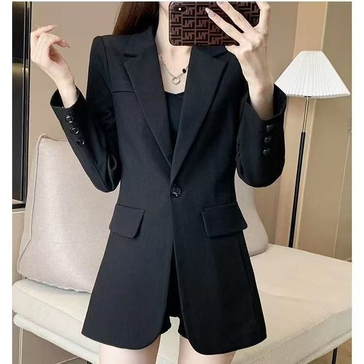 Damen Elegante und vielseitige Blazerjacke Drune