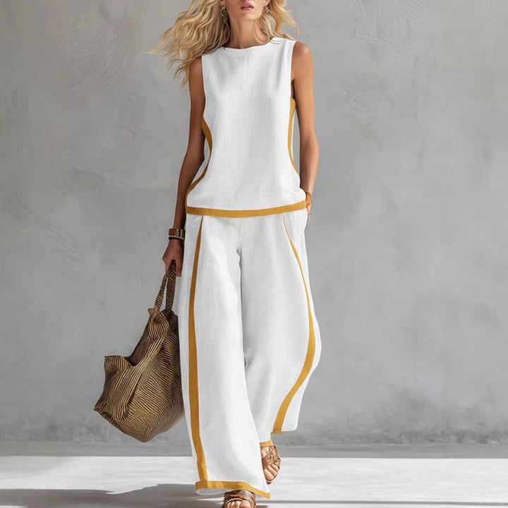 Damen lässiges Sommeranzug-Set Drune