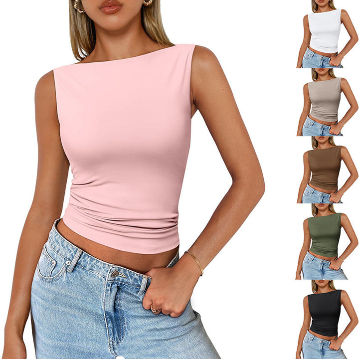 Drune | Ärmelloses Slim Fit Tanktop