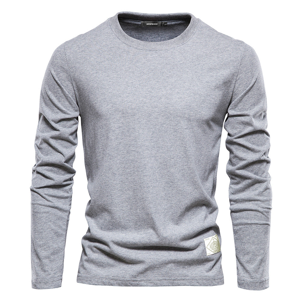 Herren Langarmshirt aus weichem Baumwollmix mit nachhaltigen Eigenschaften Drune