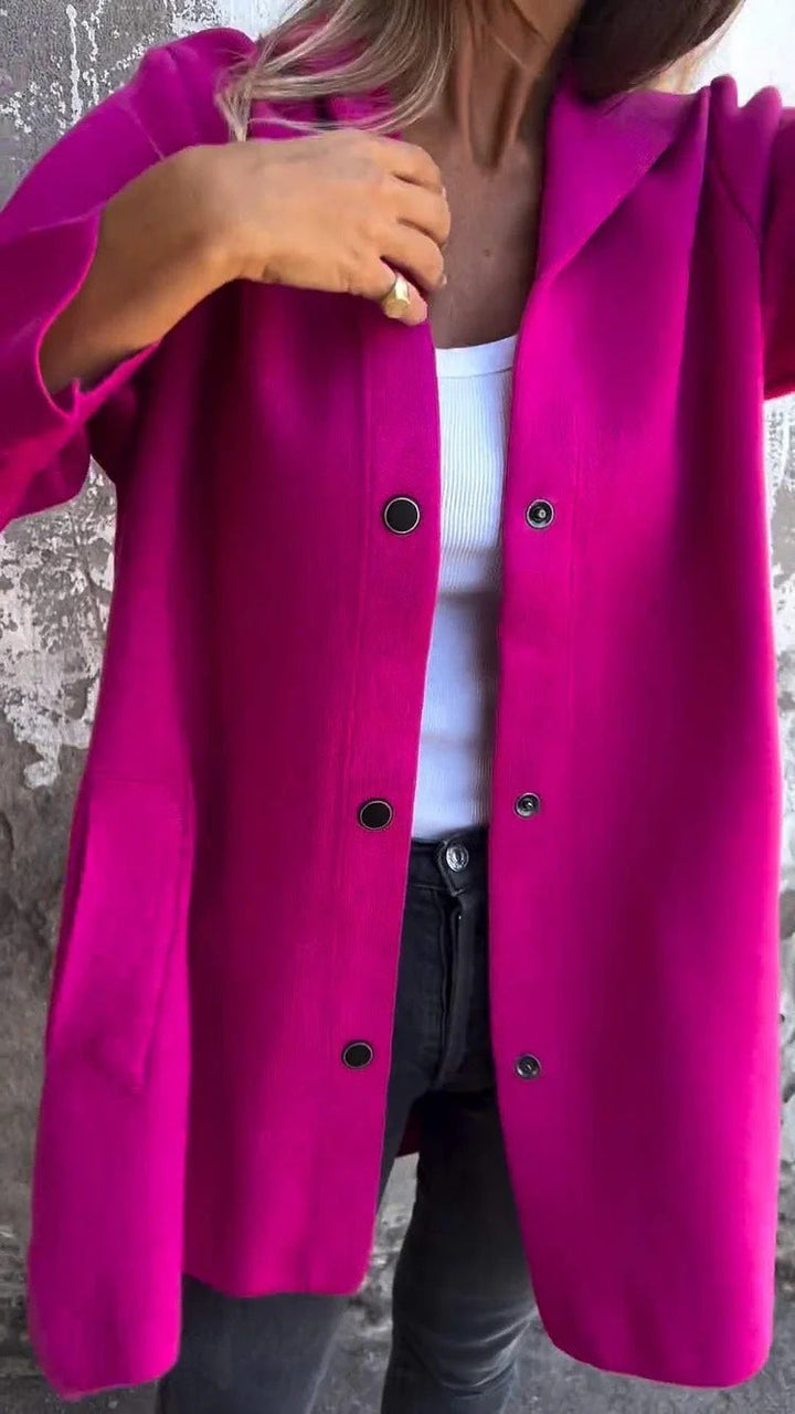Drune | Lässige Kapuzen-Reißverschlussjacke