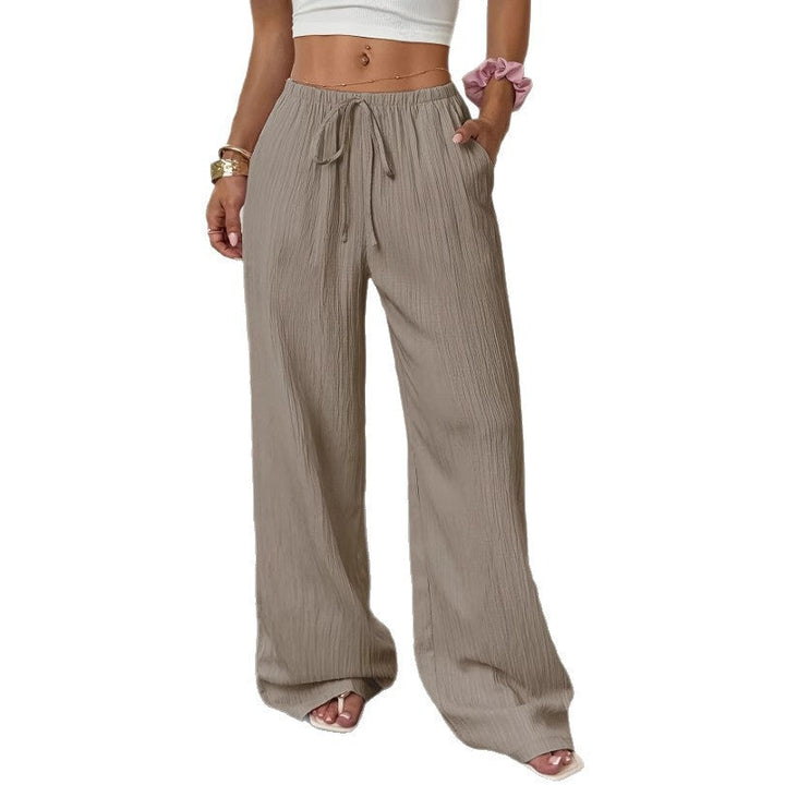Damen weite Sommerhose mit Gummizug Drune