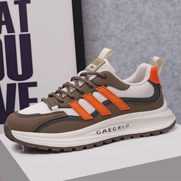 Herren Sportlicher Retro-Chunky Sneaker mit dicker EVA-Laufsohle und atmungsaktivem Mesh-Upper Drune