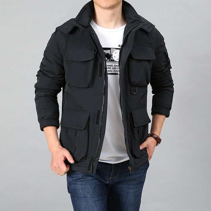 Herren Vielseitige Utility-Jacke Drune