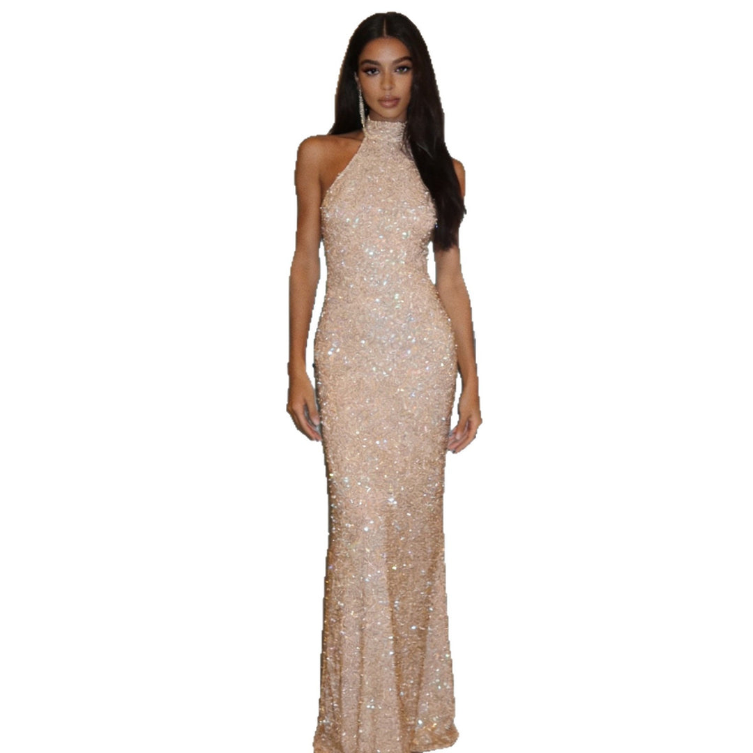 Damen Glamouröses Abendkleid Drune