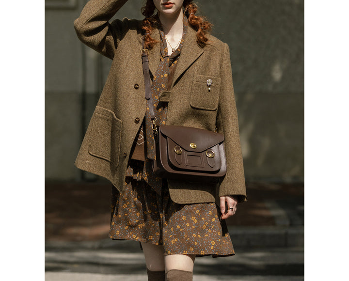 Damen Stylische Wolljacke Drune