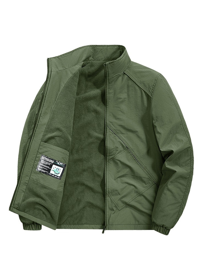 Herren Leichte Übergangsjacke mit Fleece-Futter Drune