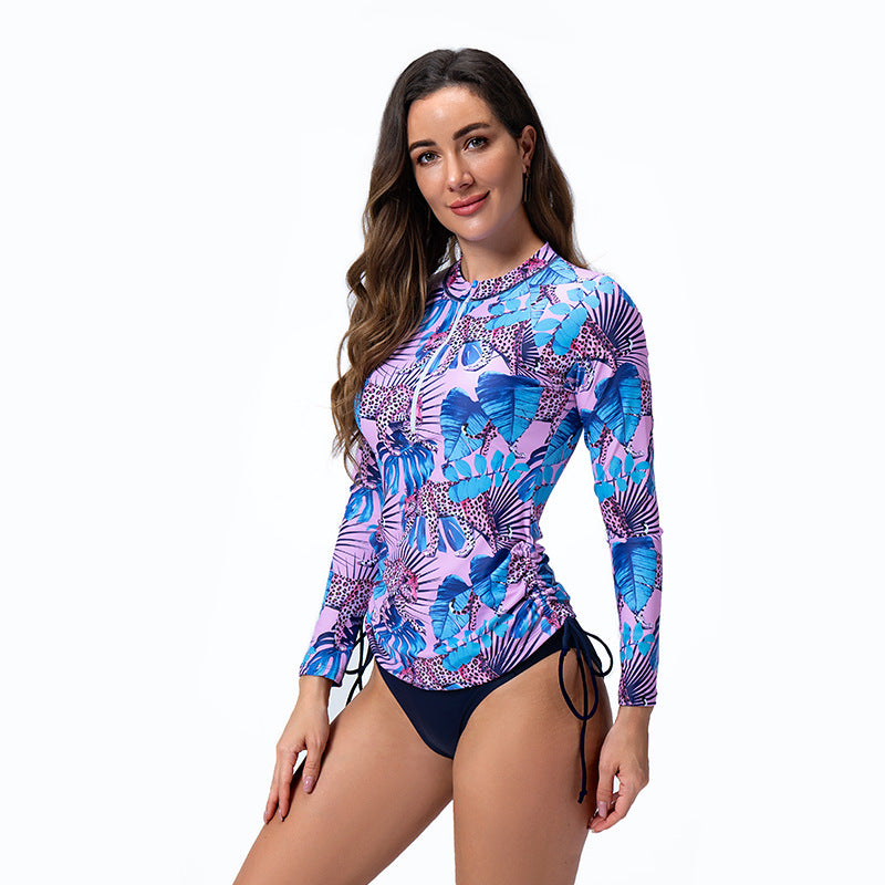 Damen Sportliche Rashguard Drune