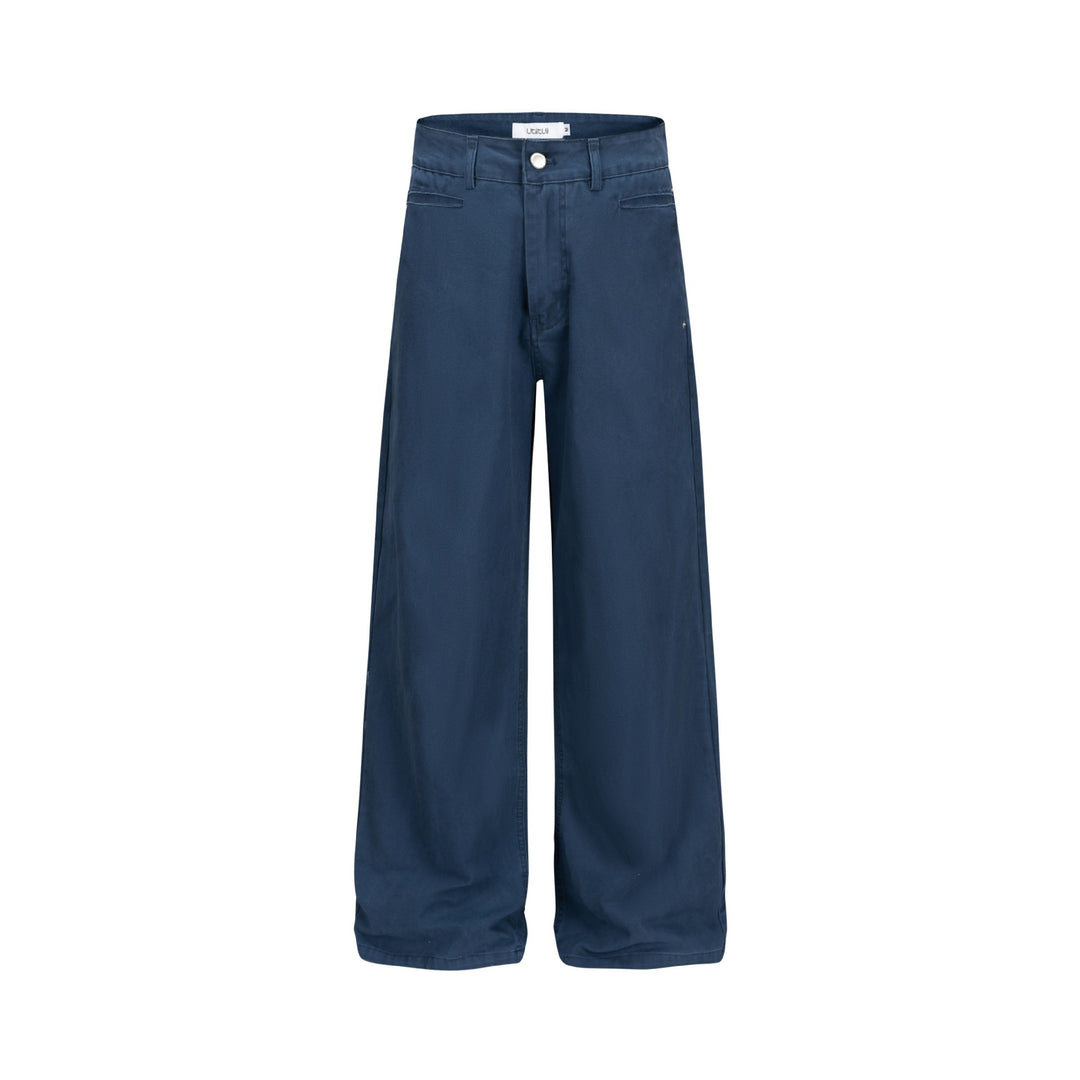 Damen Hochtaillierte Culotte‑Hose mit weitem Bein und minimalistischer Bundlösung Drune