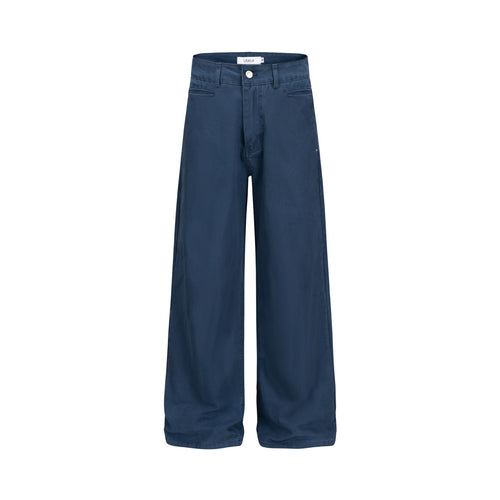 Damen Hochtaillierte Culotte‑Hose mit weitem Bein und minimalistischer Bundlösung Drune