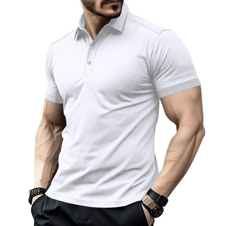Herren Hochwertiges Kurzarm Poloshirt mit atmungsaktiver Technologie und modernem Schnitt Drune