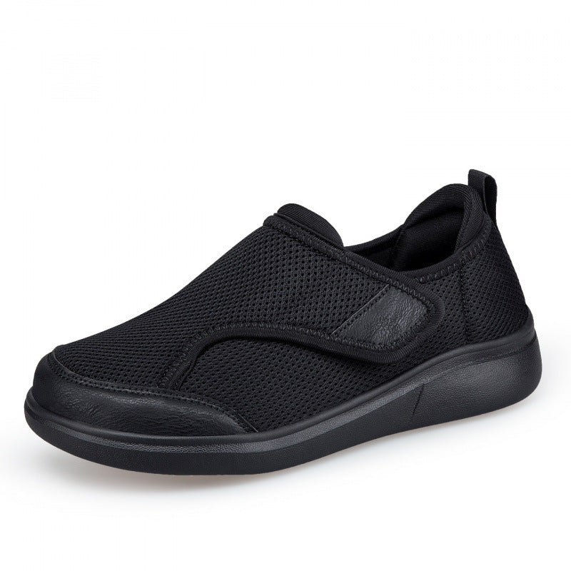 Damen Komfort-Slipper mit atmungsaktivem Mesh und elastischem Einstieg Drune