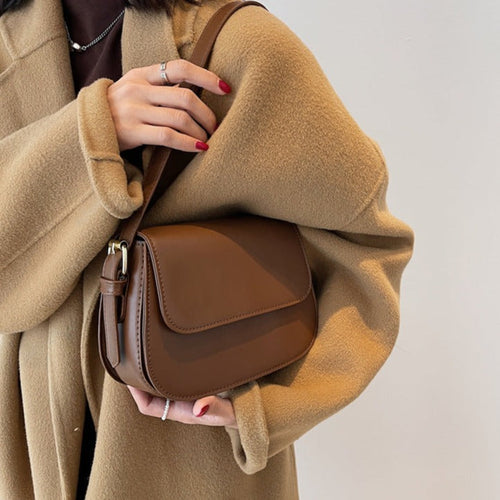 Drune | Elegante handgefertigte Lederhandtasche
