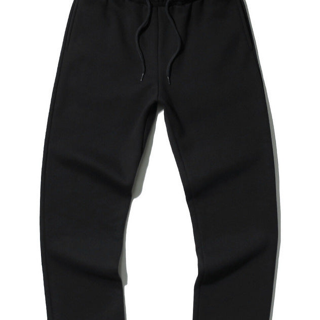 Unisex moderne Relax-Jogginghose mit elastischem Kordelbund, seitlichen Eingrifftaschen und schmal zulaufendem Bein Drune