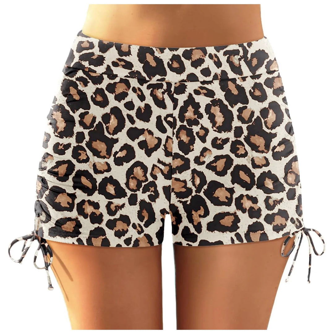 Damen sportliche Badeshorts mit verstellbarem Bund Drune
