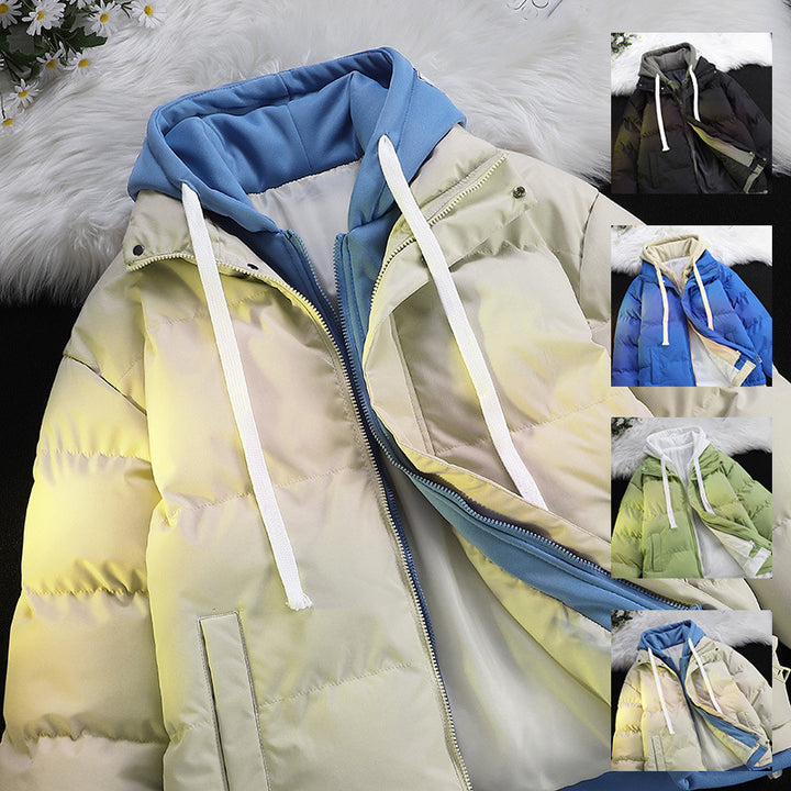 Damen Gesteppte Kapuzen‑Steppjacke mit integriertem Sweatliner und Zwei‑Lagen‑Design Drune