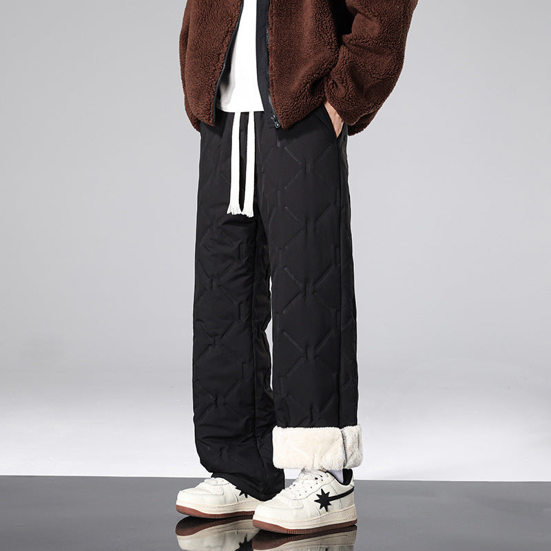 Herren Bequeme Winterfreizeithose