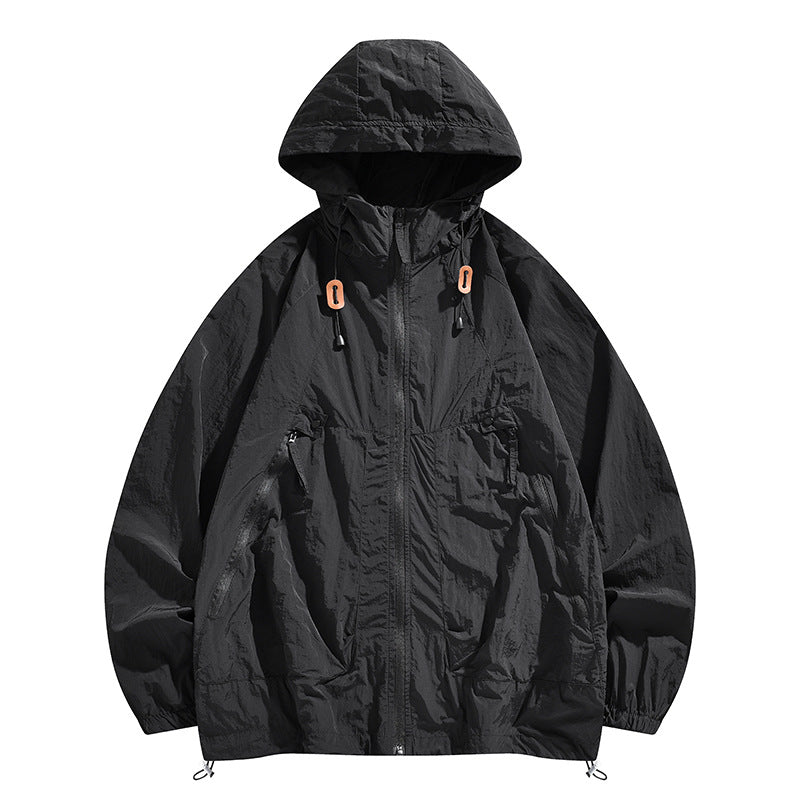 Unisex Leichte atmungsaktive Outdoor-Jacke Drune