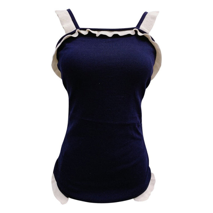 Damen Freizeit T-Shirt mit Rüschendetails Drune