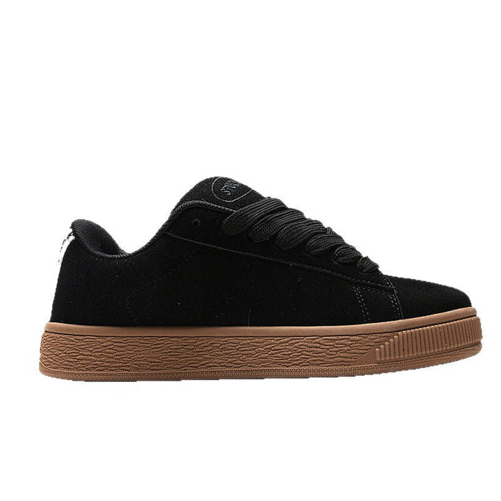 Damen Sportliche Sneakers aus hochwertigem Wildleder mit rutschfester Sohle Drune