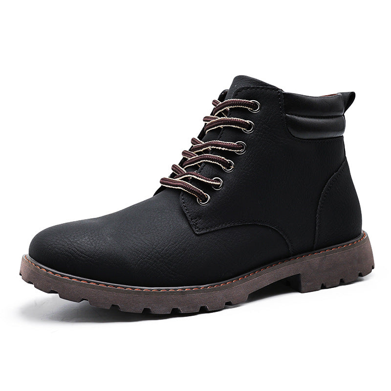 Herren Casual Schnürstiefel Drune