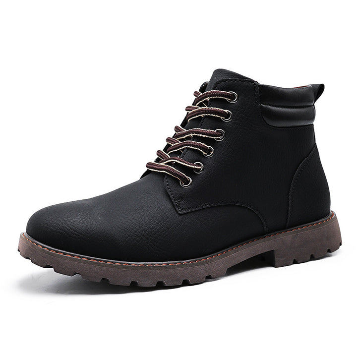 Herren Casual Schnürstiefel Drune