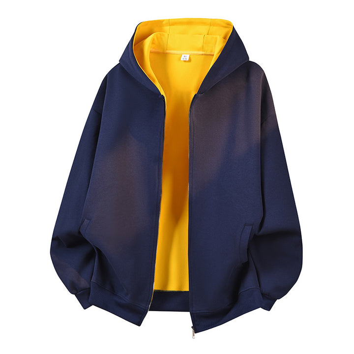 Herren Sportliche Kapuzenjacke