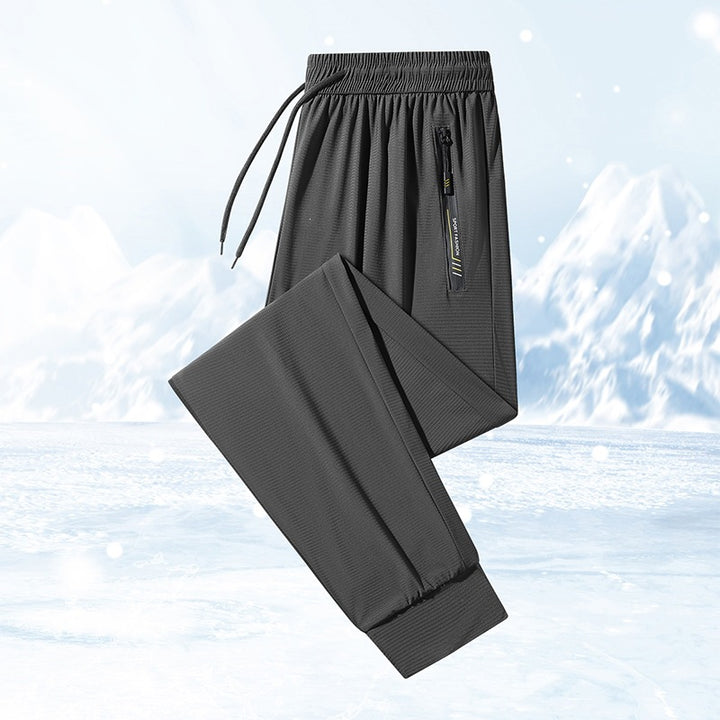 Herren Funktionspants mit elastischem Bund und praktischen Reißverschlusstaschen Drune