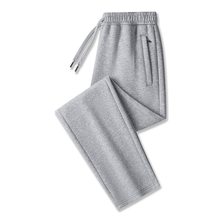 Herren Tech-Jogginghose mit elastischem Bund, Reißverschlusstaschen & Bündchen Drune