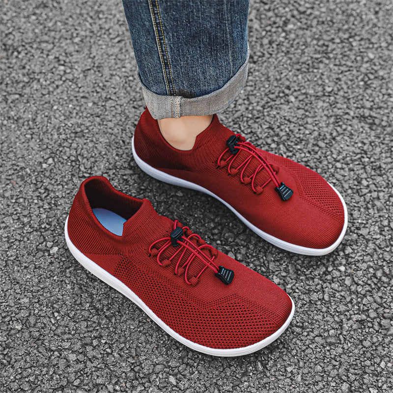 Herren Atmungsaktive Slip-On Sneakers mit Elastischem Verschluss Drune