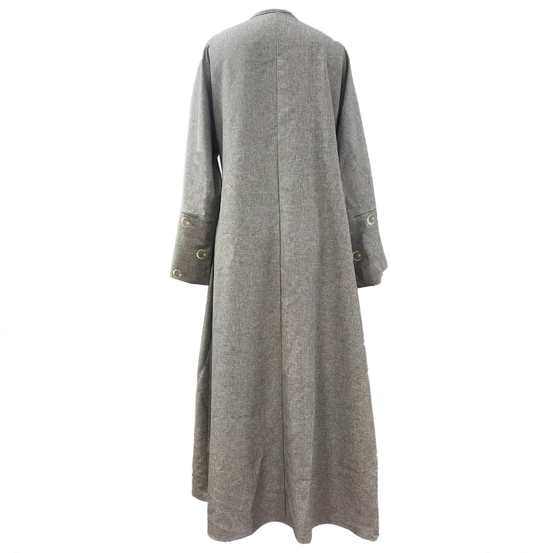 Damen elegante Kaftan-Jacke mit kunstvollen Stickereien Drune