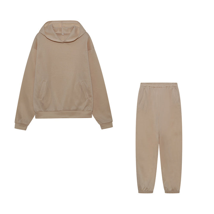 Damen Sportliches Set mit Hoodie und Jogginghose Drune