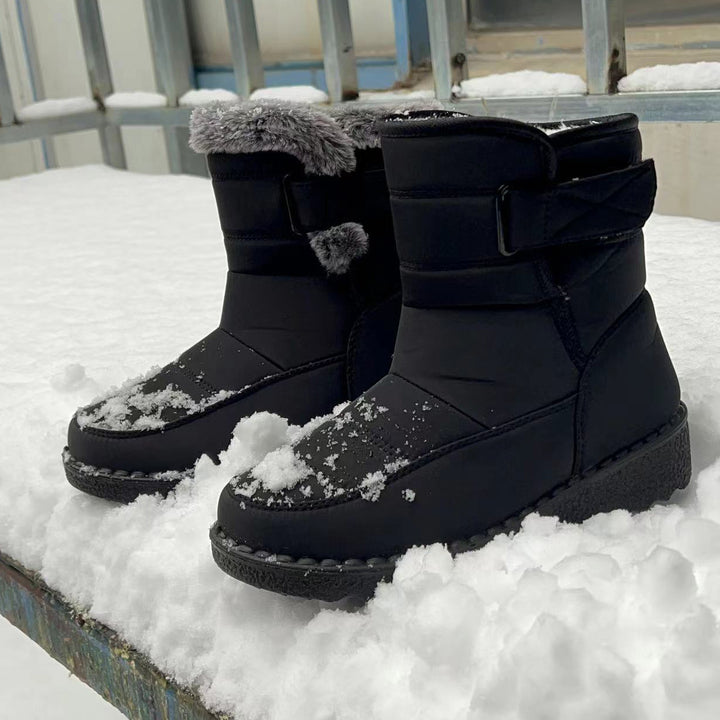 Damen Warmgefütterte Stiefel Drune