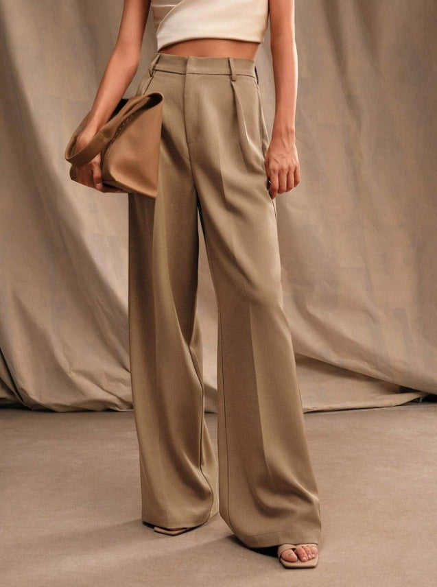 Damen weite Stoffhose Drune