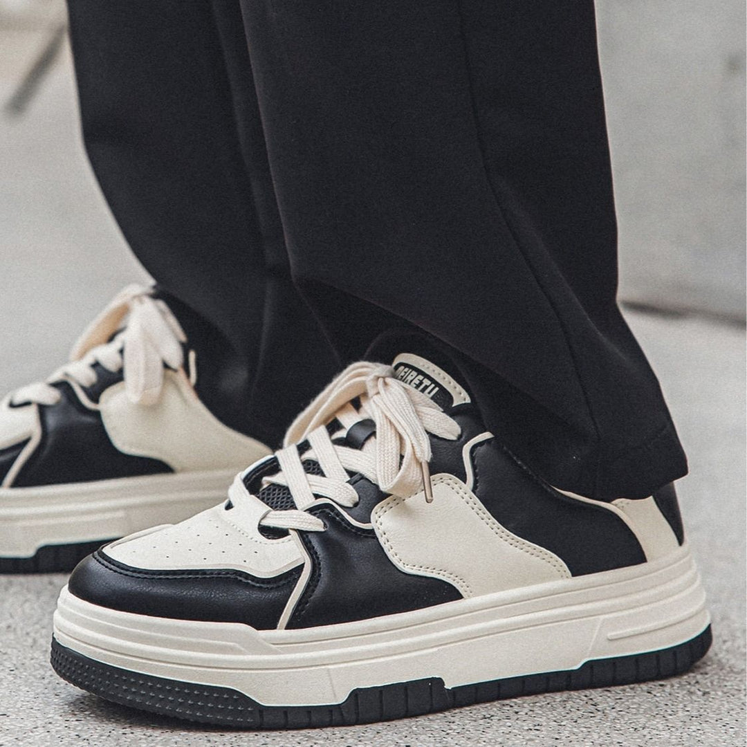Damen Sportliche Chunky Sneakers mit atmungsaktiver Oberflächenstruktur und flexibler Sohle Drune