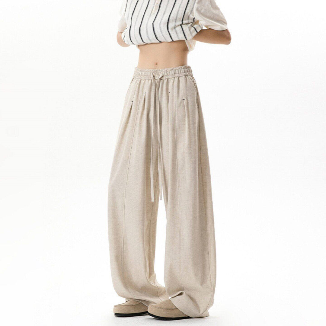 Damen Weitgeschnittene Freizeithose Drune