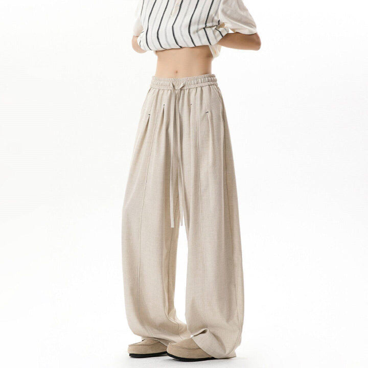 Damen Weitgeschnittene Freizeithose Drune