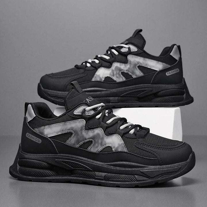 Damen modische sportive Sneakers mit atmungsaktiver Oberfläche und dämpfender Sohle Drune
