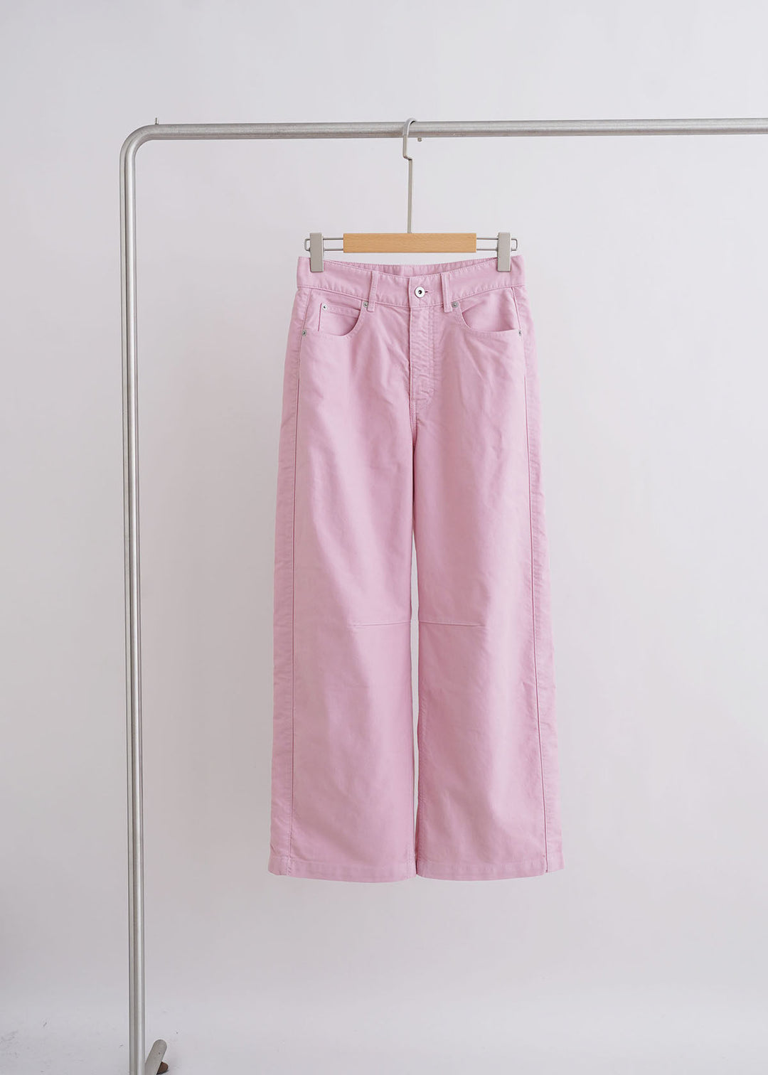 Damen Weite High-Waist Hose Drune