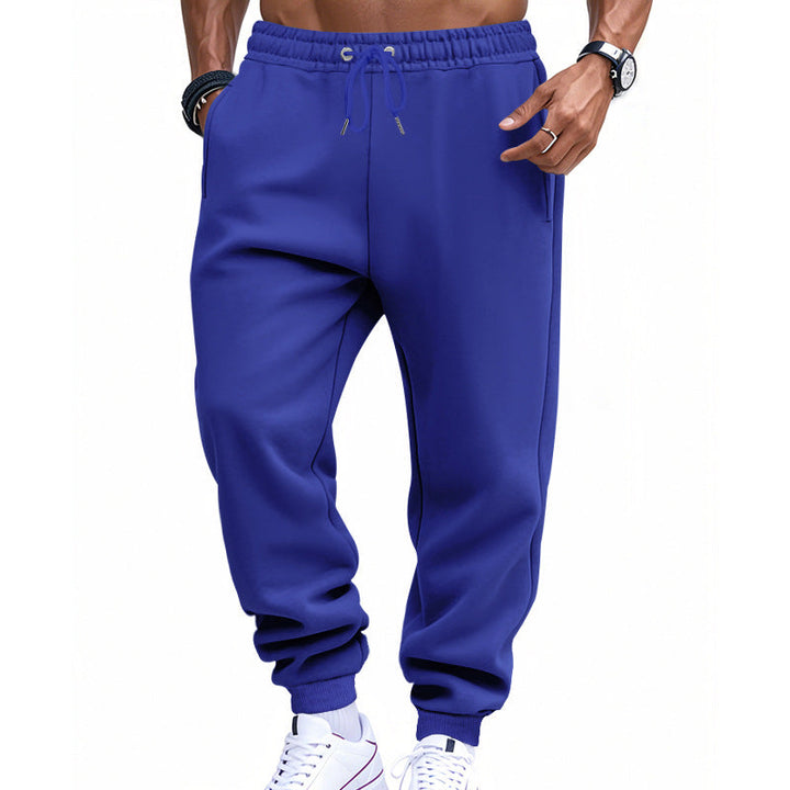 Herren bequeme Jogginghose mit elastischem Bund und praktischen Seitentaschen Drune